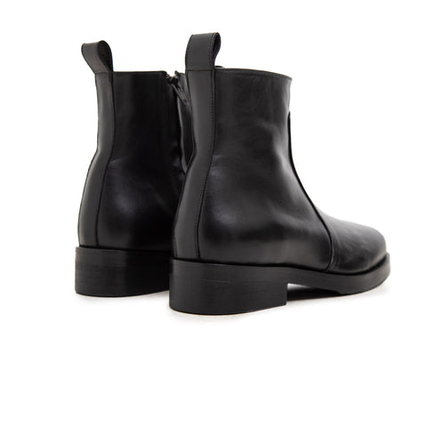 Studio Nicholson Square Toe Boot Black 900 Degli Uberti