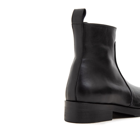 Studio Nicholson Square Toe Boot Black 900 Degli Uberti