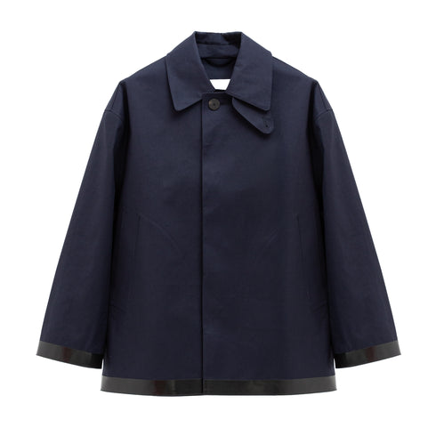 Studio Nicholson Teviot Jacket Navy SN-781 5063478061480 Front Degliuberti