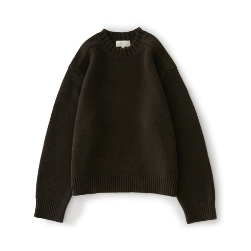 Studio Nicholson Bezer Knit Espresso Brown SNM-1591 degliuberti 1