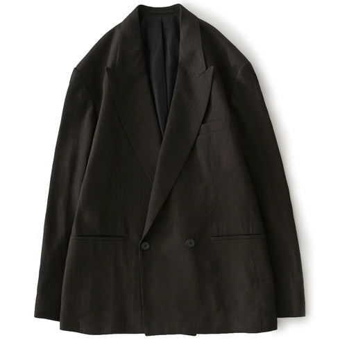 Studio Nicholson Daburu Jacket Espresso SNM-1172 degliuberti 1