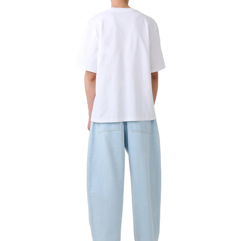 Studio Nicholson Lay T-Shirt Optic White SNM-1066 degliuberti 4