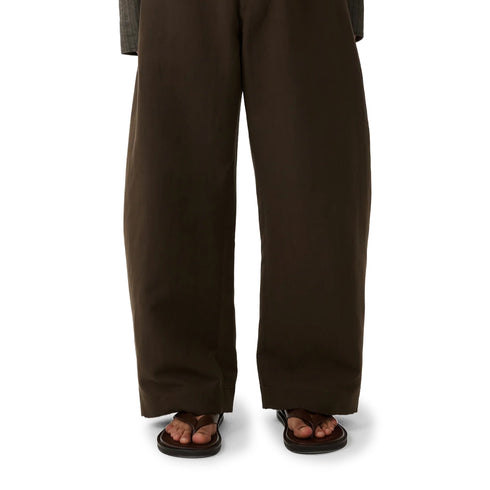 Studio Nicholson Levy Pants Peat SNM-1155 degliuberti 2