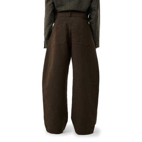 Studio Nicholson Levy Pants Peat SNM-1155 degliuberti 3