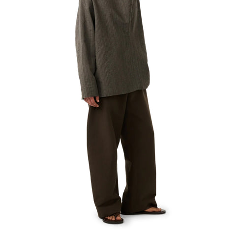 Studio Nicholson Levy Pants Peat SNM-1155 degliuberti 4
