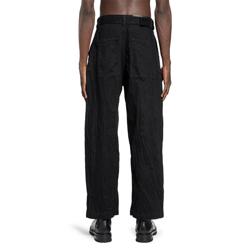 Studio Nicholson Now Pants Black SNM-1182 degliuberti 3