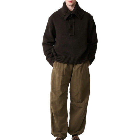 Studio Nicholson Orena Knit Espresso Brown SNM-1594 degliuberti 2
