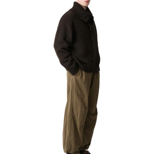 Studio Nicholson Orena Knit Espresso Brown SNM-1594 degliuberti 3
