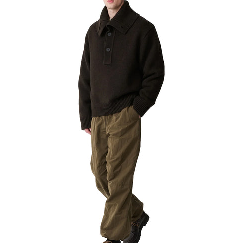Studio Nicholson Orena Knit Espresso Brown SNM-1594 degliuberti 5