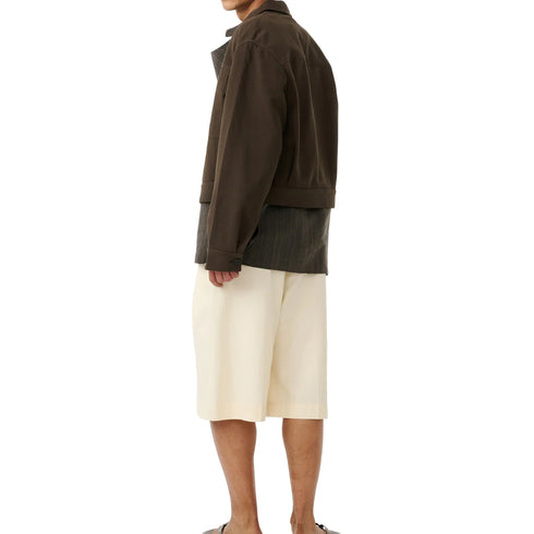 Studio Nicholson Piper Jacket Peat SNM-1525 degliuberti 5