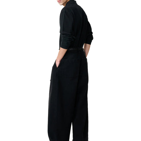 Studio Nicholson Puch Wide Leg Denim Washed Black SNM-1244 degliuberti 4