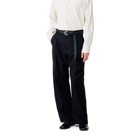 Studio Nicholson Pull Pants Black SNM-1278 degliuberti 2