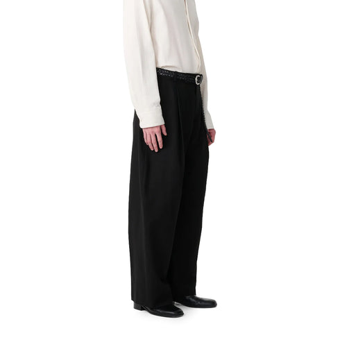 Studio Nicholson Pull Pants Black SNM-1278 degliuberti 3
