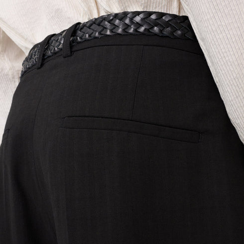 Studio Nicholson Pull Pants Black SNM-1278 degliuberti 5