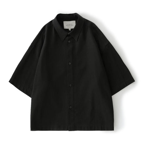 Studio Nicholson Sanko Shirt Black SNM-1267 degliuberti 1