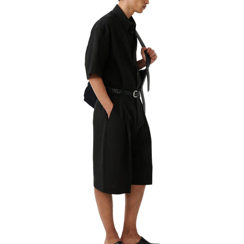 Studio Nicholson Sanko Shirt Black SNM-1267 degliuberti 4