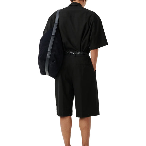 Studio Nicholson Sanko Shirt Black SNM-1267 degliuberti 5