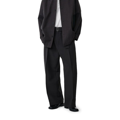 Studio Nicholson Vital Pants Black Grape SNM-1279 degliuberti 3