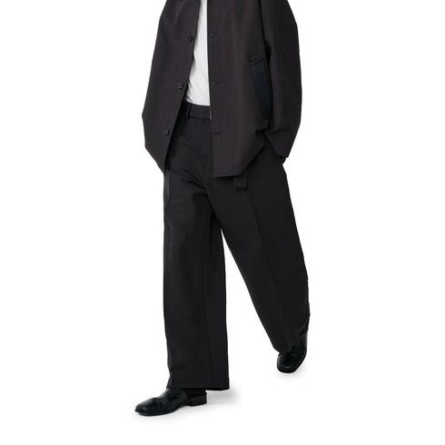 Studio Nicholson Vital Pants Black Grape SNM-1279 degliuberti 4