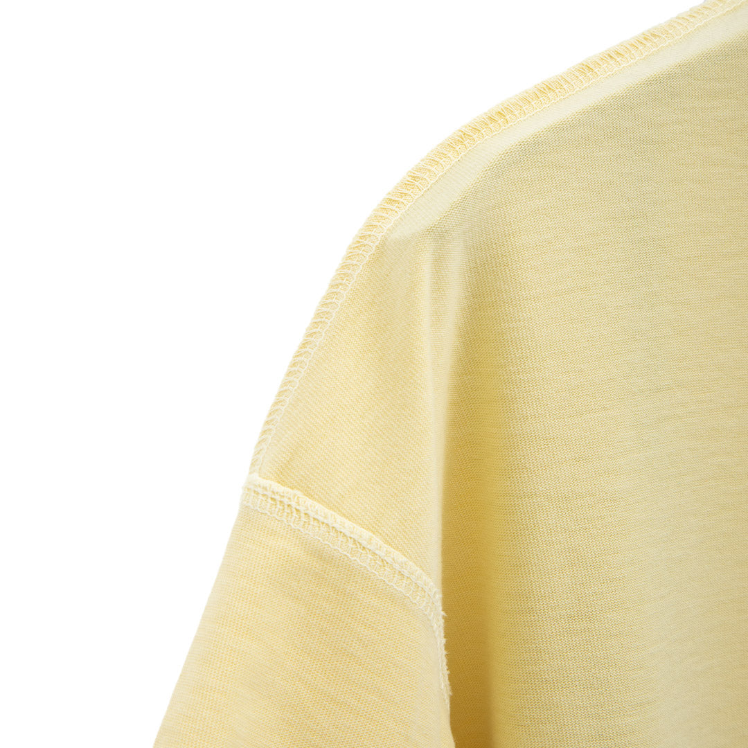 Stussy - PALE YELLOW INSIDE OUT CREW T-SHIRT – LE LABO STORE