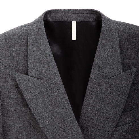 Sunflower Double Breasted Blazer Antracite 4109-820 Degli Uberti