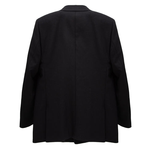 Sunflower Double Breasted Blazer Black 4109 Degli Uberti