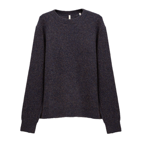 Sunflower Yak Sweater Dirty Navy 3033 5714982115922 Front Degliuberti