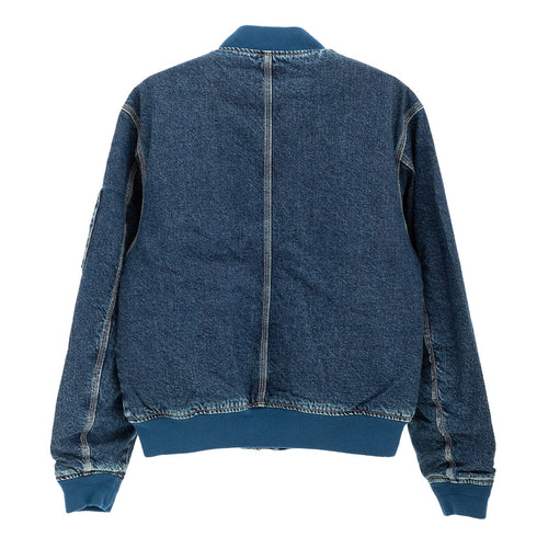 Thisisneverthat Denim Bomber Jacket Blue TN243DOWLS01 Degli Uberti
