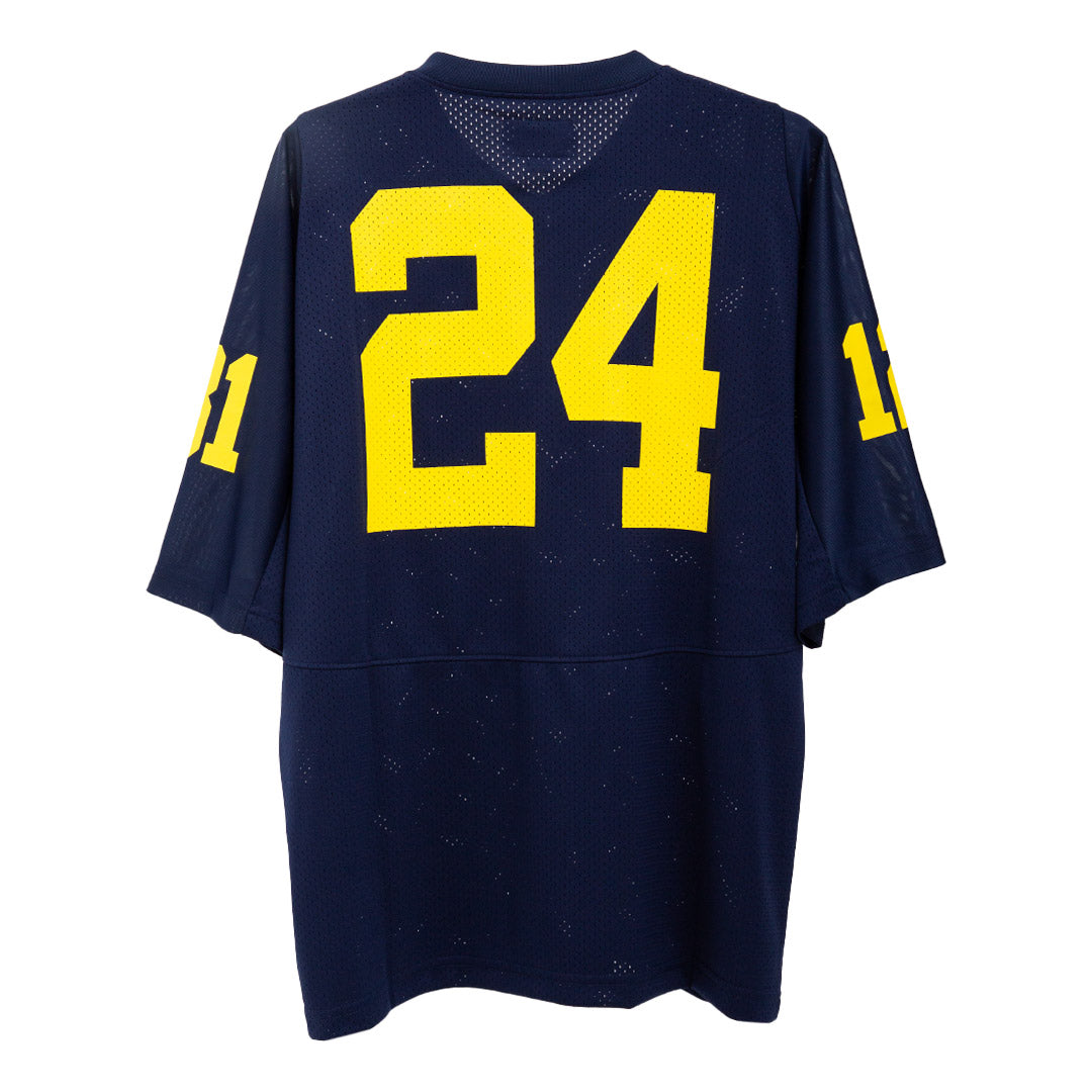 Thisisneverthat Mesh Football Jersey Navy – Degli Uberti