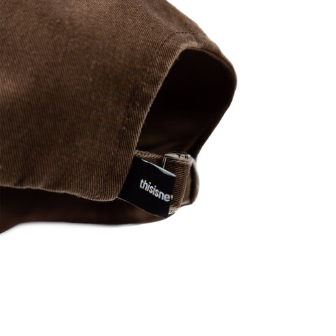 Thisisneverthat T-Logo Cap Washed Brown TN243WHWBC01 Degli Uberti