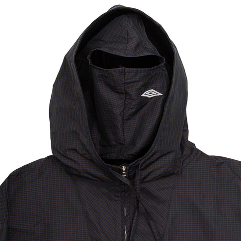 Umbro Check Mask Anorak Navy Dark Brown UBMW0289FA185 2000277701059 Detail Degli Uberti