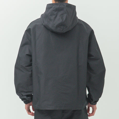 Umbro Check Mask Anorak Navy Dark Brown UBMW0289FA185 2000277701059 Fit Back Degli Uberti