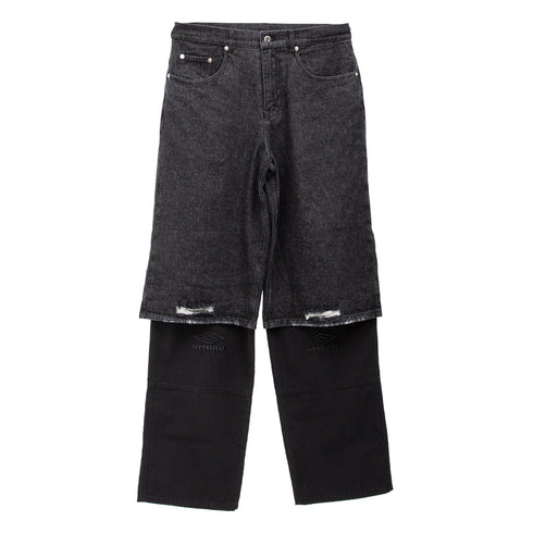 Umbro Hybrid Cargo Washed Black UBMW0265DE06 2000277712048 Front Degli Uberti