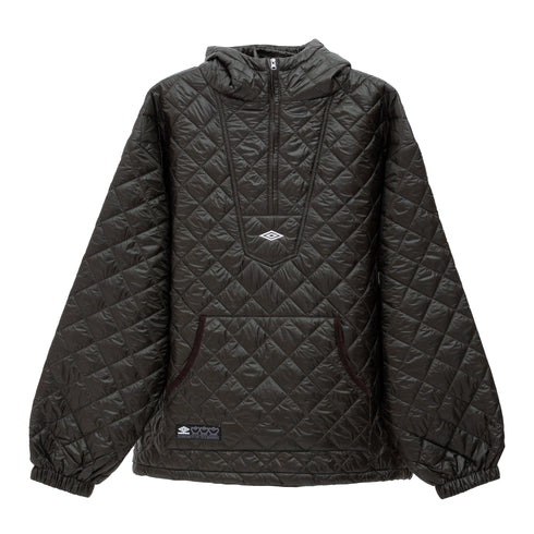 Umbro Masked Diamond Anorak Dark Olive UBMW033FA209 2000289710056 Front Degliuberti