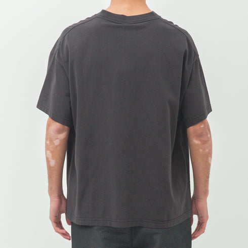 Umbro OG Logo T-Shirt Washed Black UBMW0238JY55 2000277770048 Fit Back Degli Uberti