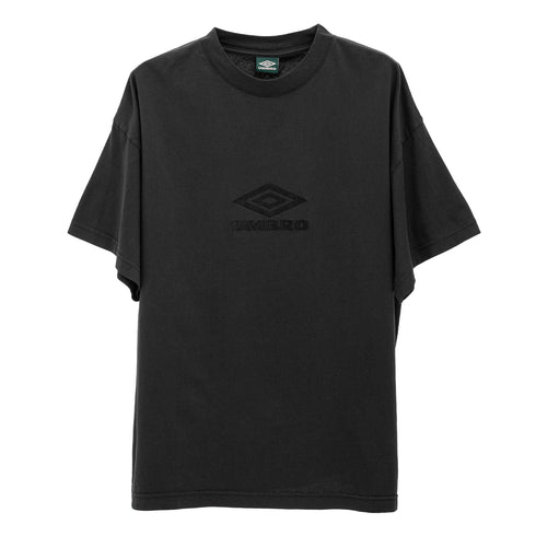 Umbro OG Logo T-Shirt Washed Black UBMW0238JY55 2000277770048 Front Degli Uberti