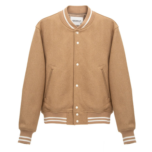Uniform & Bridge Varsity Jacket Beige UB233AJK009 Degli Uberti