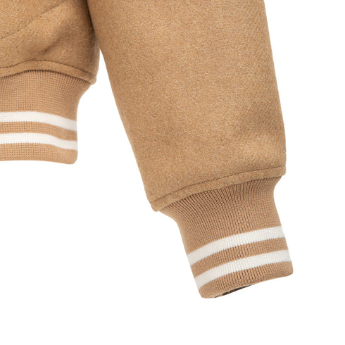 Uniform & Bridge Varsity Jacket Beige UB233AJK009 Degli Uberti