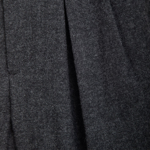 Uniform & Bridge Wool Two Slacks Charcoal U23CPT039 Degli Uberti