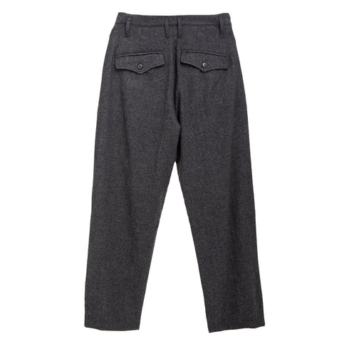 Uniform & Bridge Wool Two Slacks Charcoal U23CPT039 Degli Uberti