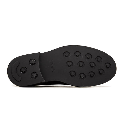 Vinny's Vinnee Blucher Polido Leather Black 142-01-999-40 Degli Uberti