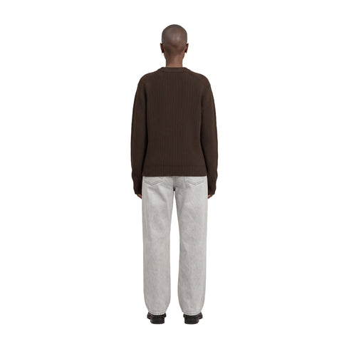 When We Work Overtime Knit Chocolate degliuberti 5