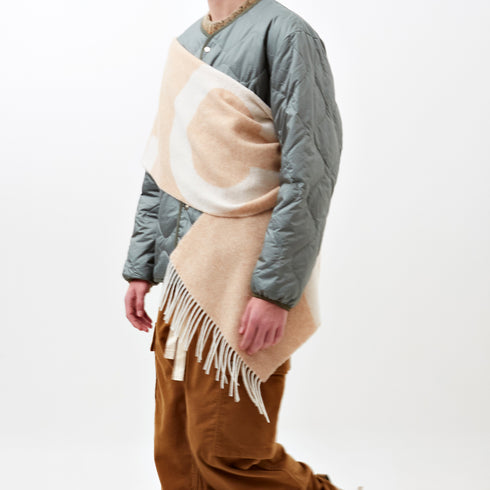 A.P.C. Malo Scarf Camel WOAOV-M15176 Degli Uberti