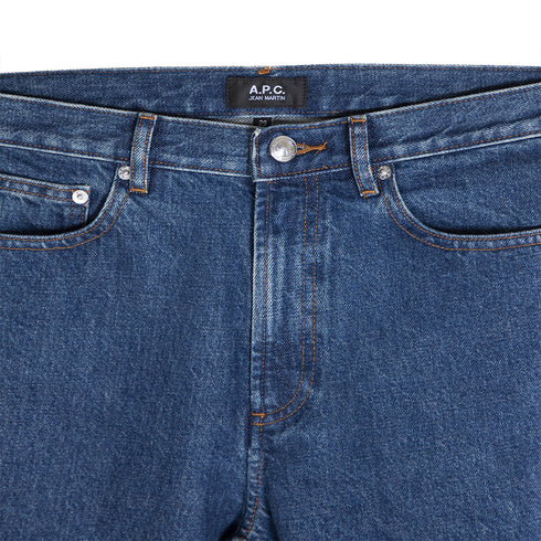 A.P.C. Martin Jeans Stonewashed Indigo COFBO-H09121 Degli Uberti