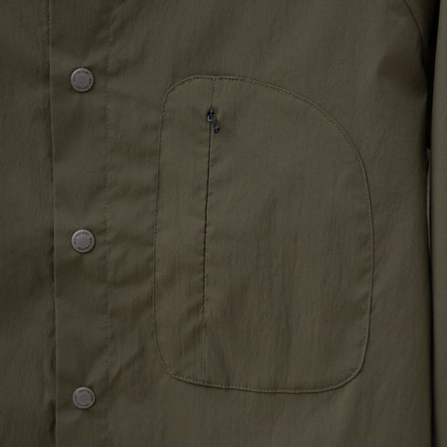 And Wander Fleece Base LS Shirt Khaki 5742254323 Degli Uberti
