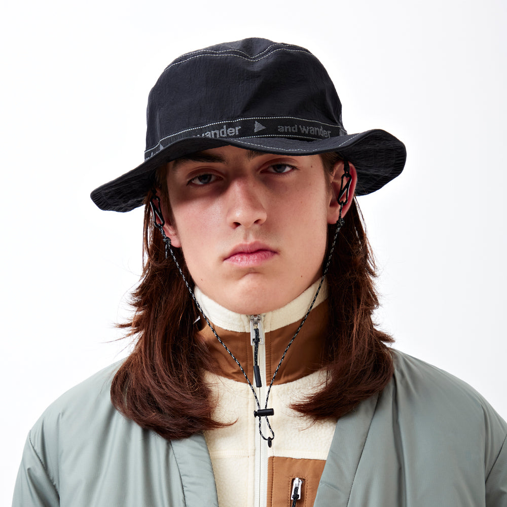 And Wander JQ Tape Hat Black – Degli Uberti And Wander JQ Tape Hat Black – Degli Uberti