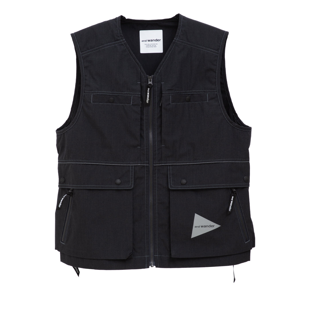 And Wander Kevlar Vest Charcoal Degli Uberti