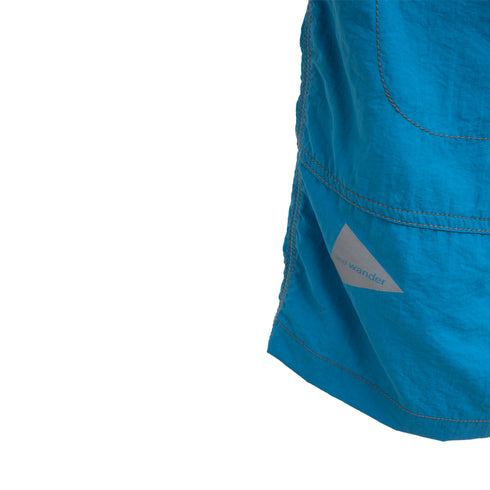 And Wander Ny Taffeta Hiker Short Pants Light Blue 629463 Degli Uberti