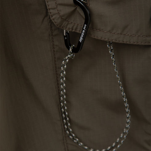 And Wander Oversize Cargo Pant Khaki 5742282389 Degli Uberti