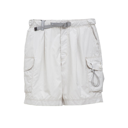 And Wander Oversize Cargo Short Pants Off White 620463 Degli Uberti